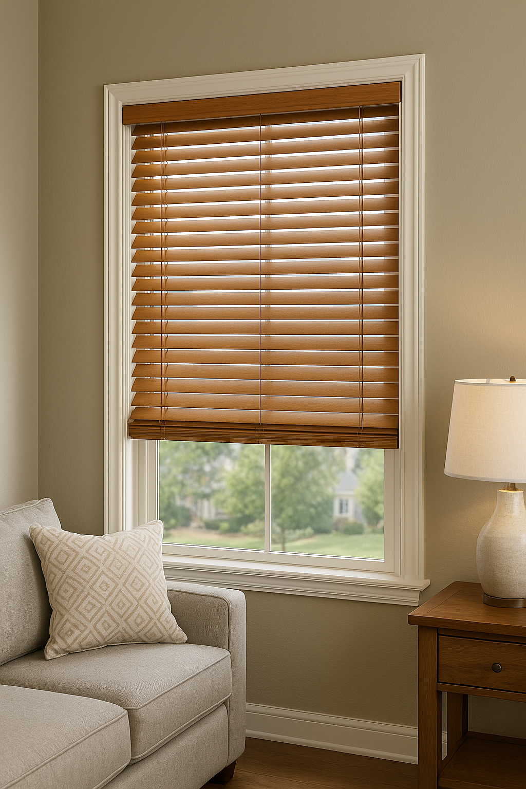 Custom window blinds in Manvel TX